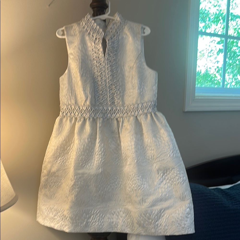 Lilly Pulitzer White A-Line Sleeveless Dress